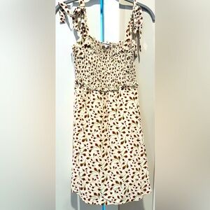 Reformation Seabreeze Smocked Dress